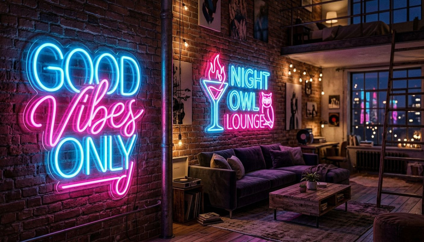 Décoration - Comment choisir entre un néon texte et un néon logo pour votre décoration ?