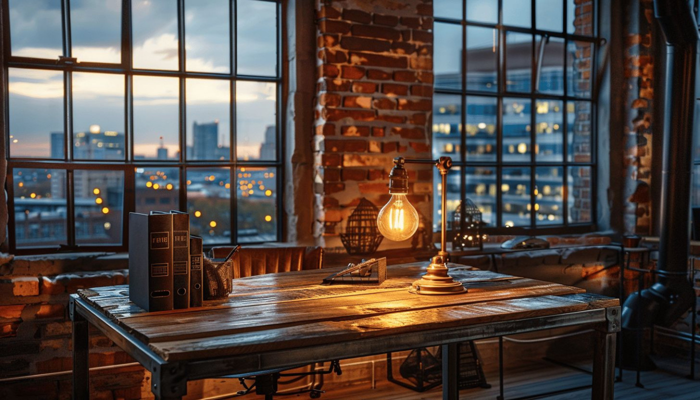 Décoration - Conseils pratiques pour intégrer le style industriel dans votre espace de travail