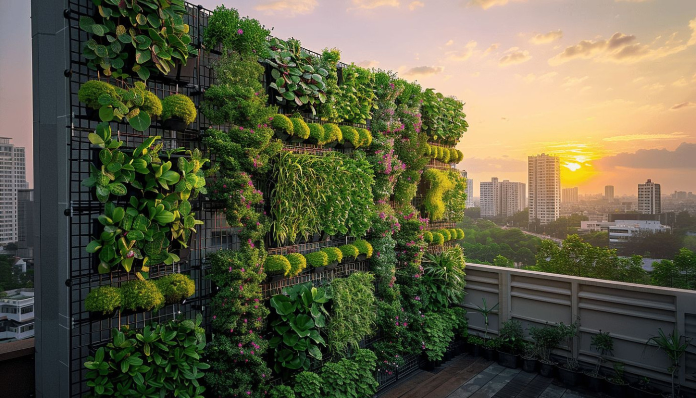 Agencement - Jardins verticaux innovations et astuces pour les petits espaces urbains