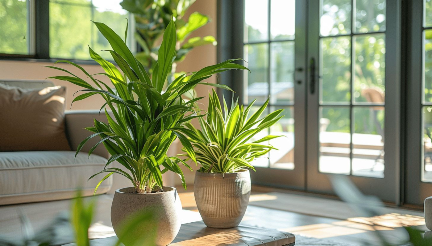 Agencement - Plantes d'intérieur peu exigeantes pour un espace vert sans entretien constant